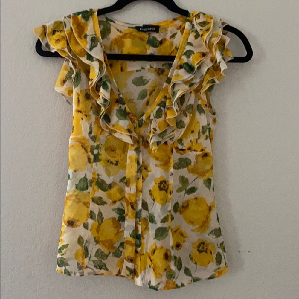 Bebe floral top